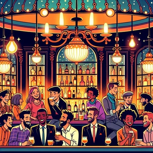 Bar scene